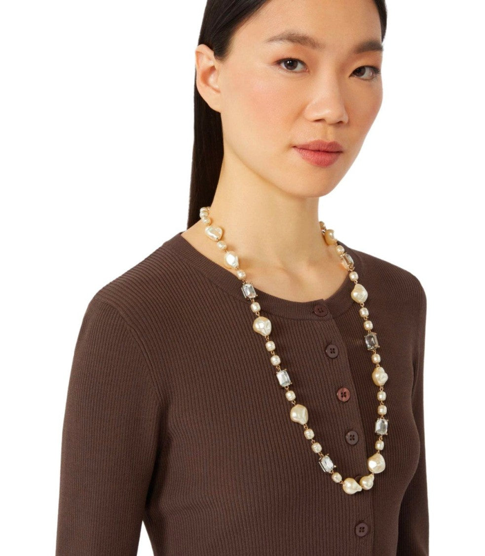 Max Mara Creso Ivory Necklace