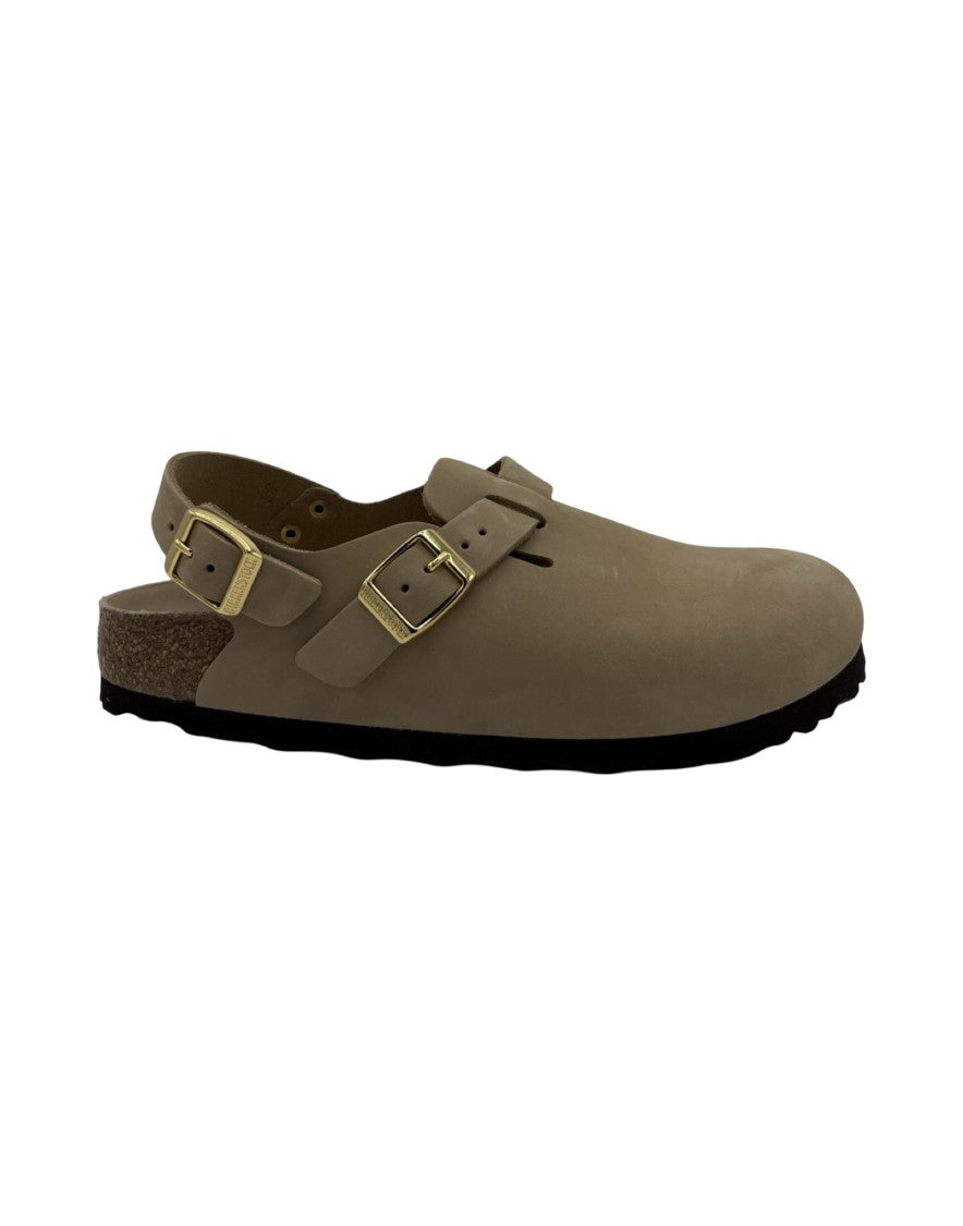Birkenstock Tokio Clog – Sandcastle Nubuck Leather