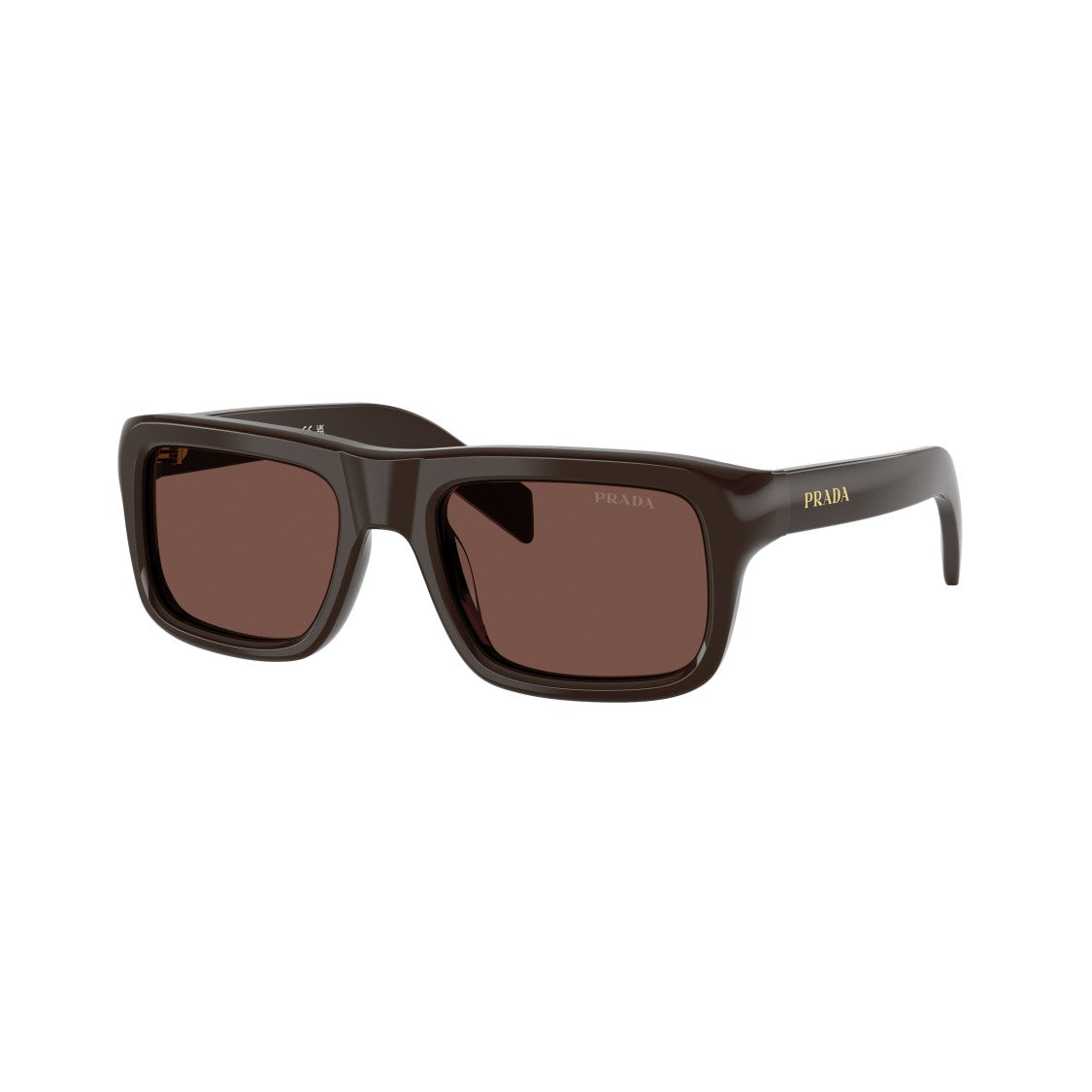 Prada 0Pr D11s Bold Rectangular Frame Acetate Sunglasses