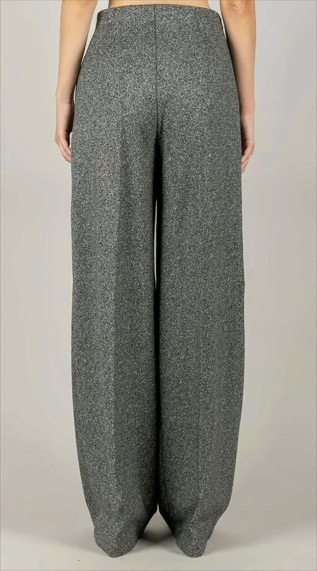 Max Mara Palazzo Style Grey Leisure Pants