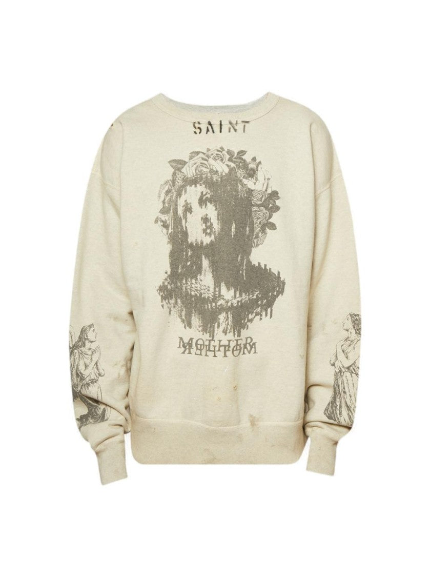 Saint Mxxxxxx X Denim Tears Crewneck Mother Sweater