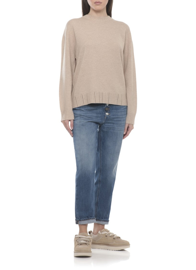 Ugg Beige Lo Lowmel Canvas Sneakers