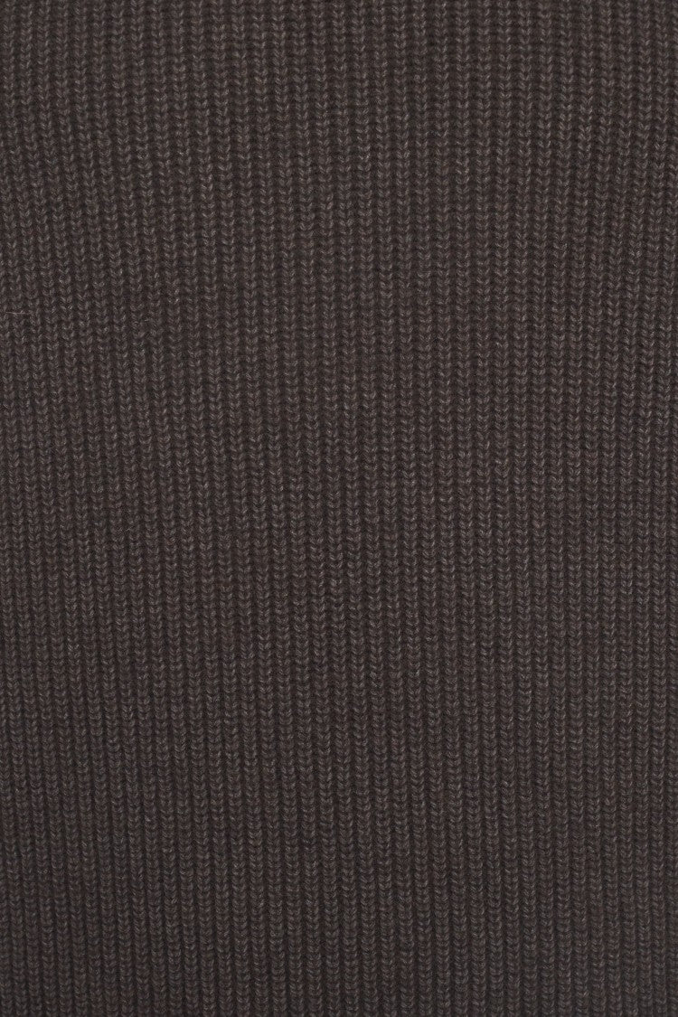 Daniele Fiesoli Cashmere Ribbed Knit Sweater