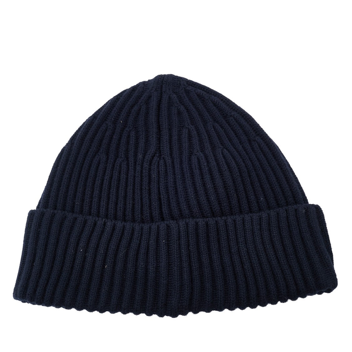 Stone Island Ribbed Soft Wool Compass Beanie Hat