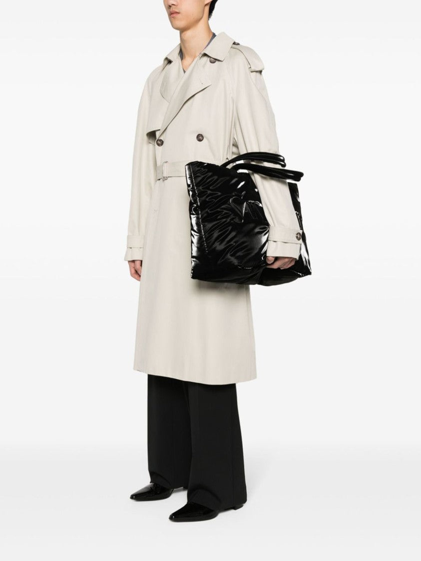 Saint Laurent Padded Black Shoulder Bag