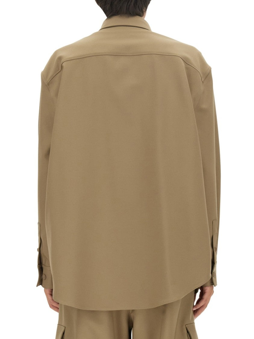 Off-White Relaxed Fit Neutrals Shirt