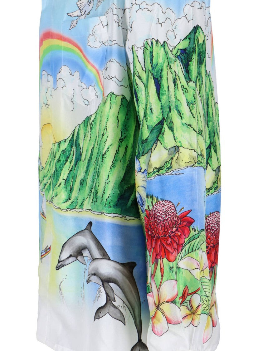 Casablanca "Aloha" Shirt Multicolor