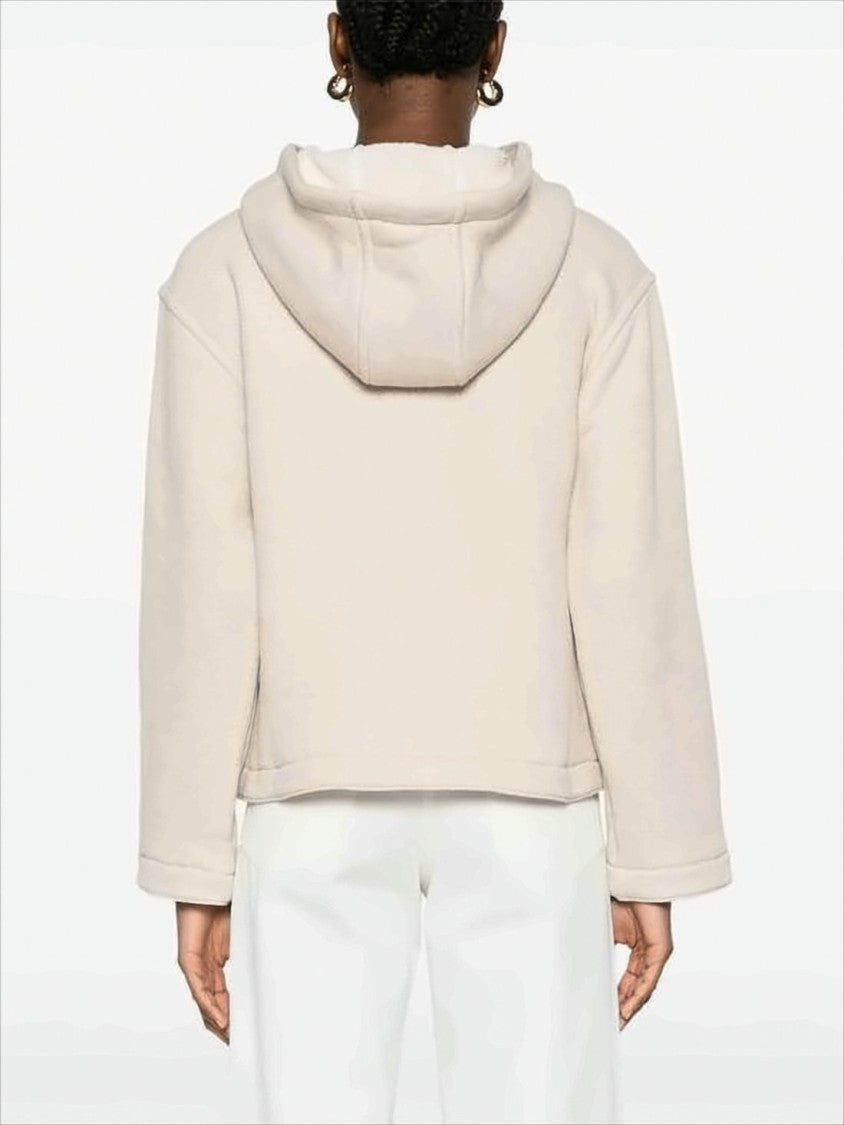 Max Mara Relaxed Fit Cropped Hoodie