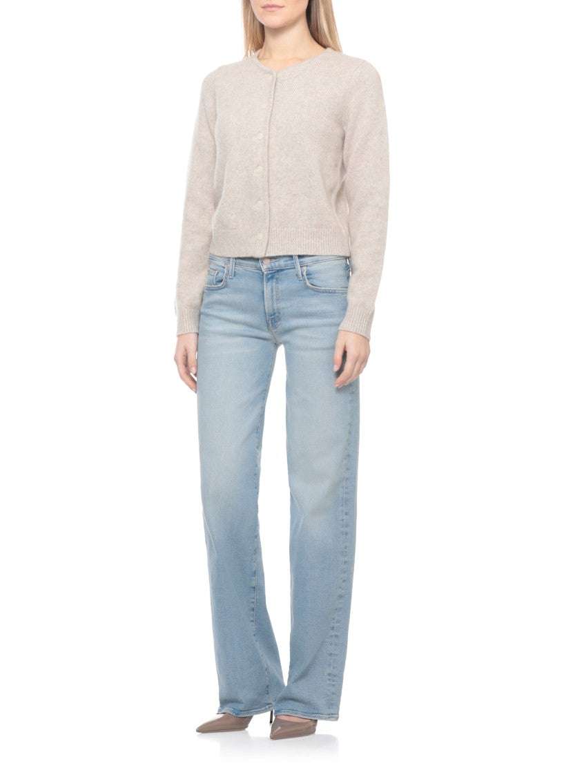Mother Light Blue The Mid Rise Jeans
