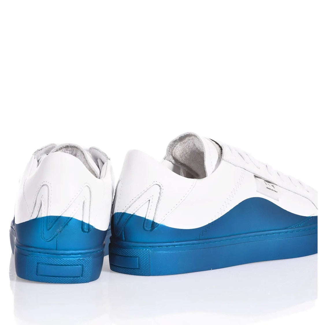 Mimanera Garage Teal Wave Sneakers