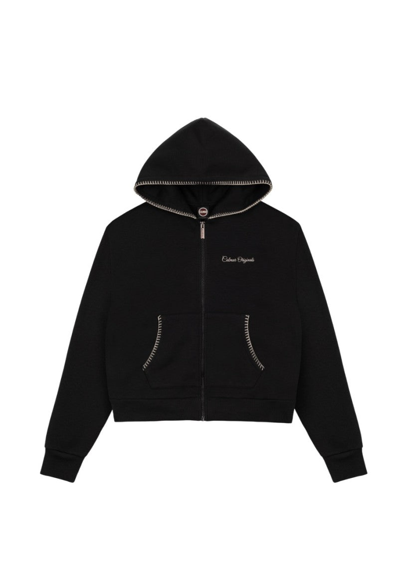 Colmar Originals Oversized Hooded Sweatshirt With Zip Closure
