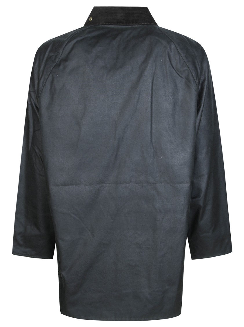 Barbour Sugarlump Bedale Corduroy-Collar Waxed Jacket