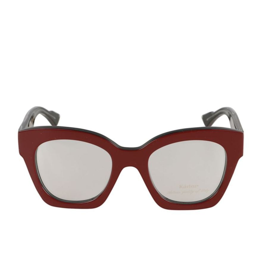 Kador Venus Oversized Square Frame Sunglasses With Gold Logo Detail