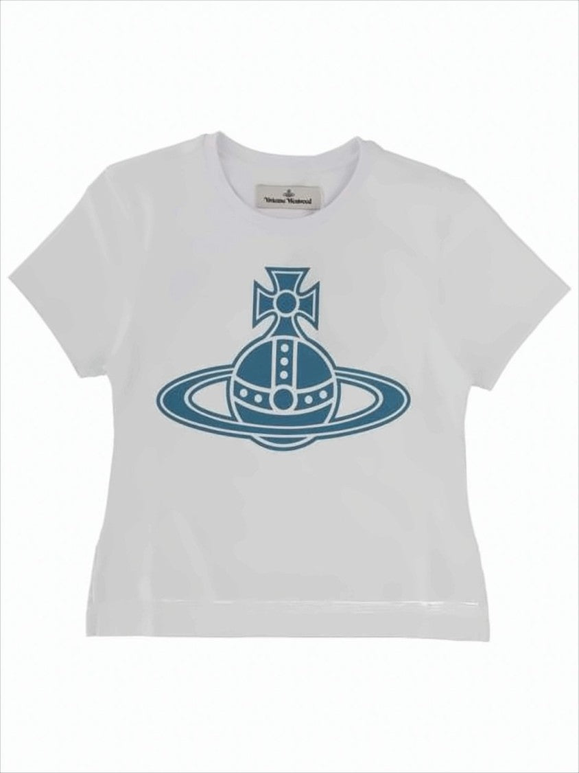 Vivienne Westwood Relaxed-Fit Short-Sleeved T-Shirt With Emblem Design