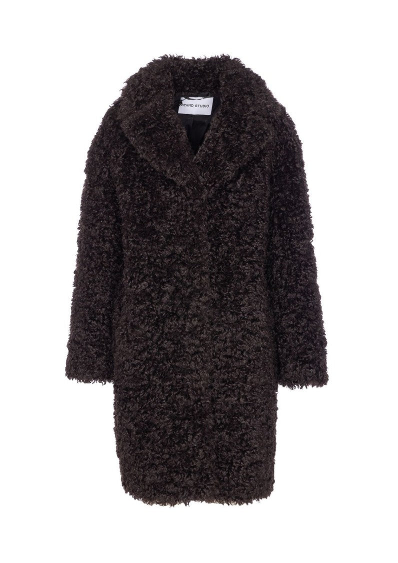 Stand Studio Curled Camille Cocoon Coat