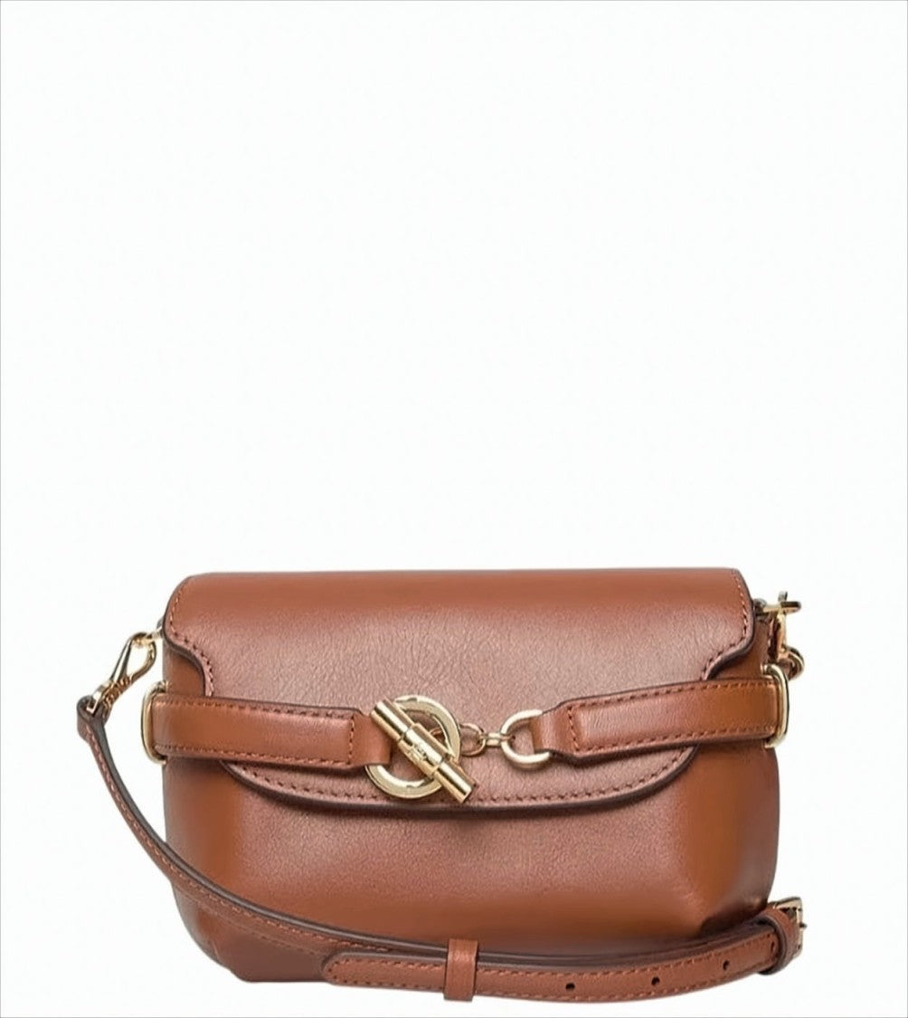 Lauren Ralph Lauren Blaike Small Leather Shoulder Bag