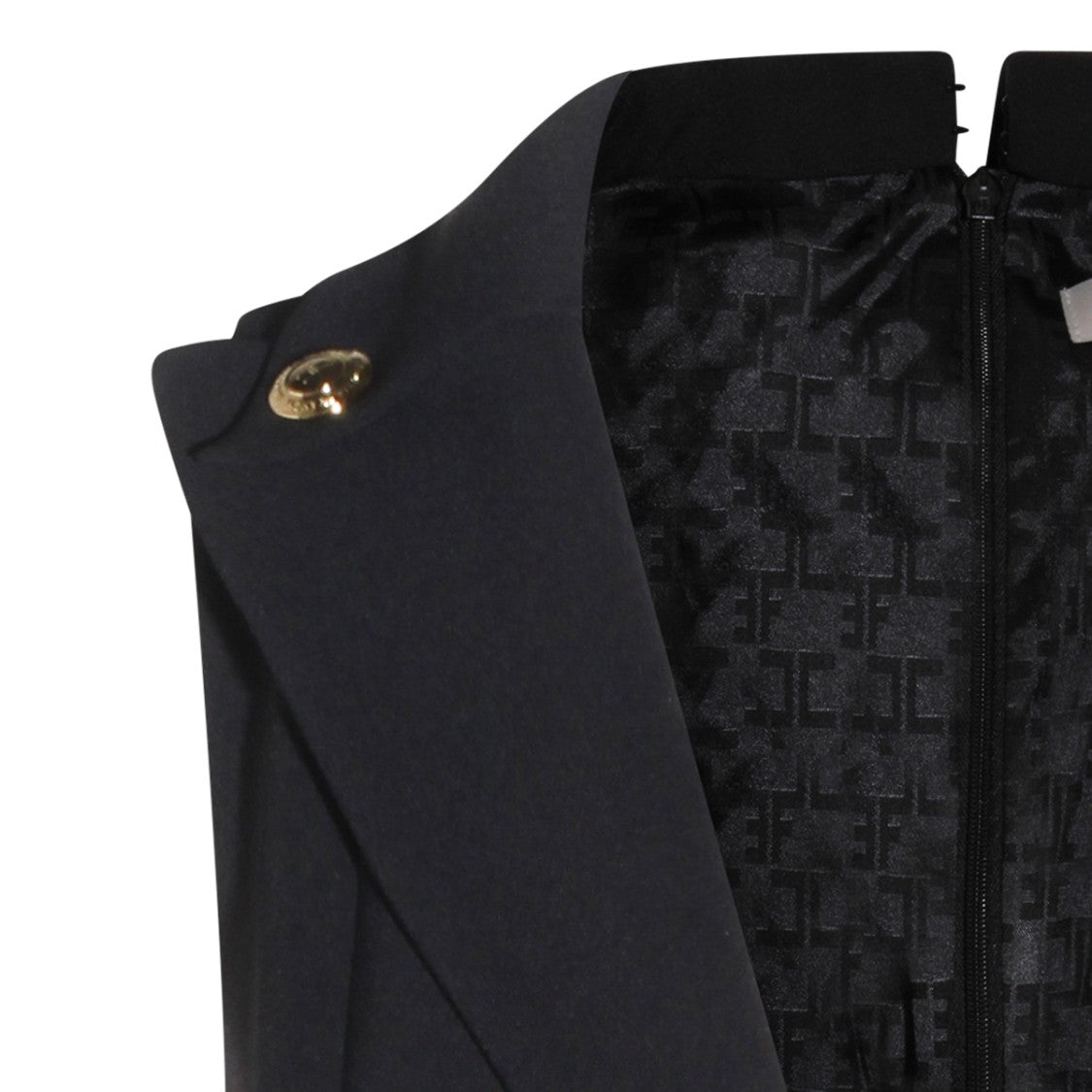 Elisabetta Franchi Timeless Black Dress