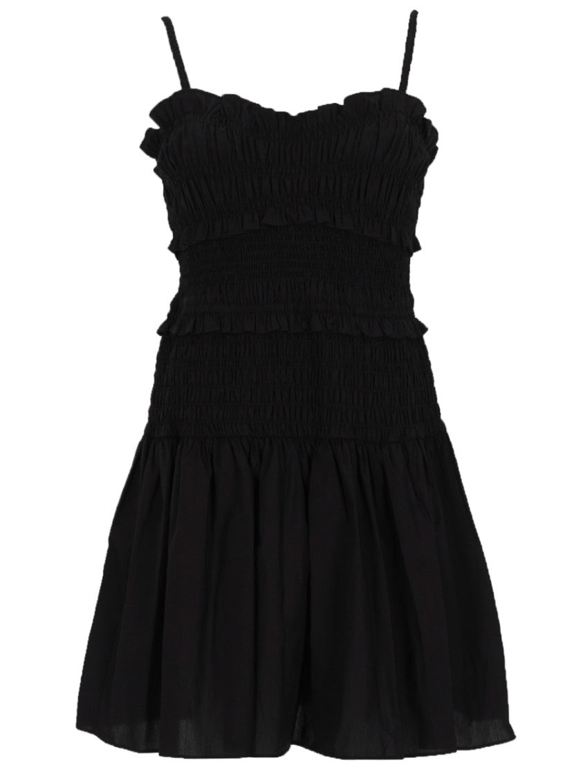 Michael Michael Kors Fitted Ruched Bodice Dress