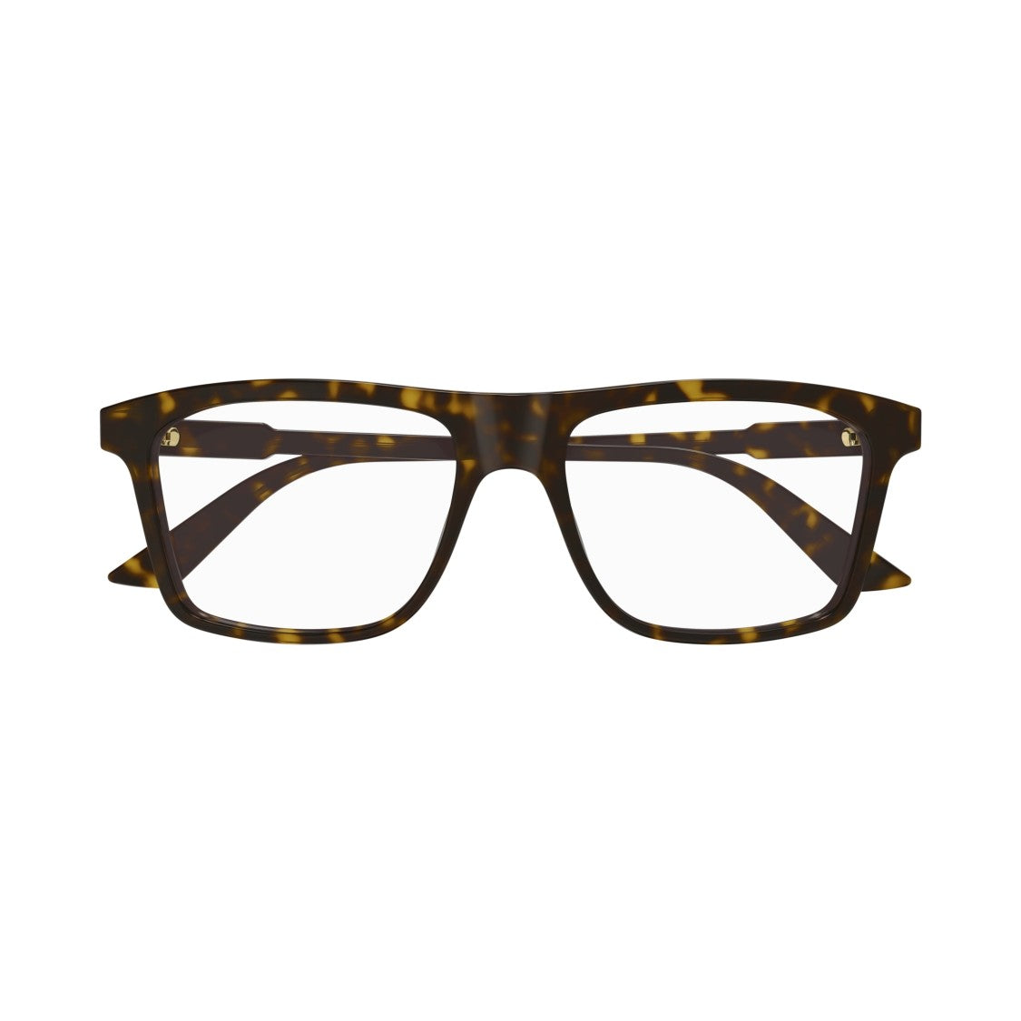 Gucci Gg1820o Rectangular Tortoiseshell Frame Eyeglasses
