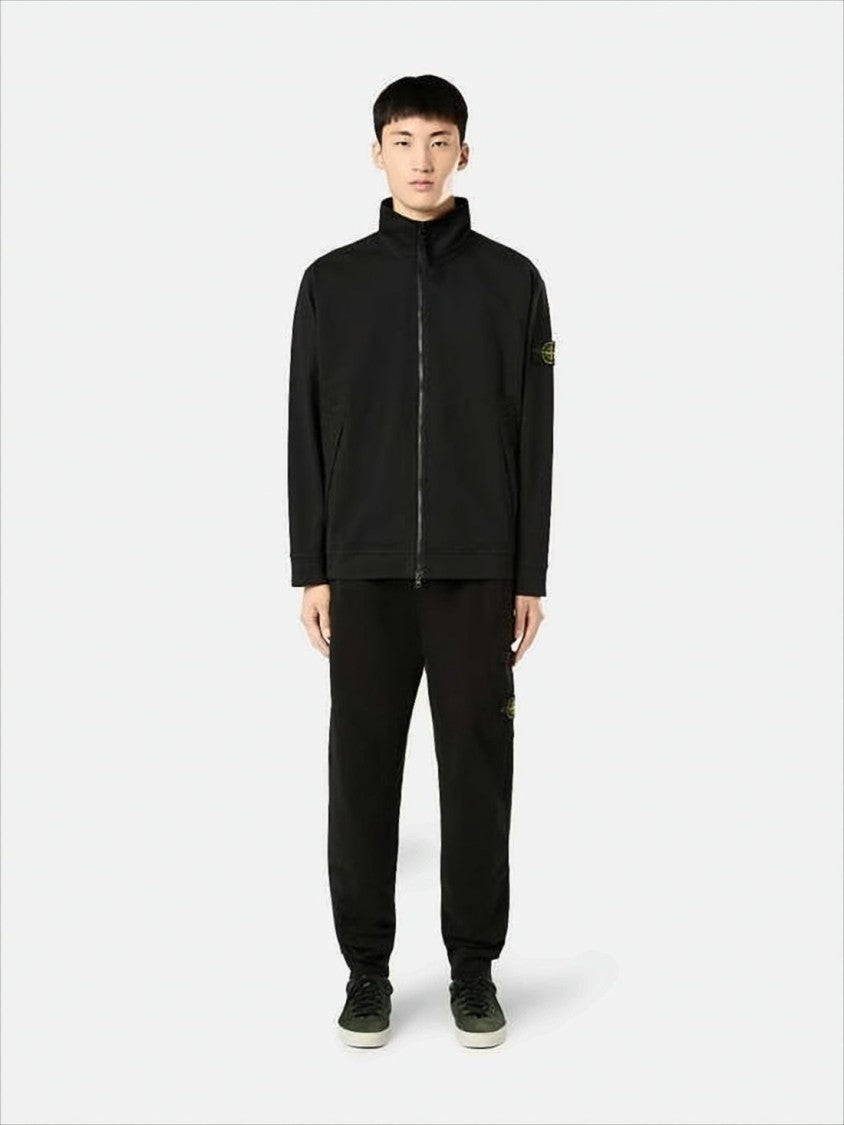Stone Island Relaxed Jogger Pants With Cargo Pocket And Drawstring