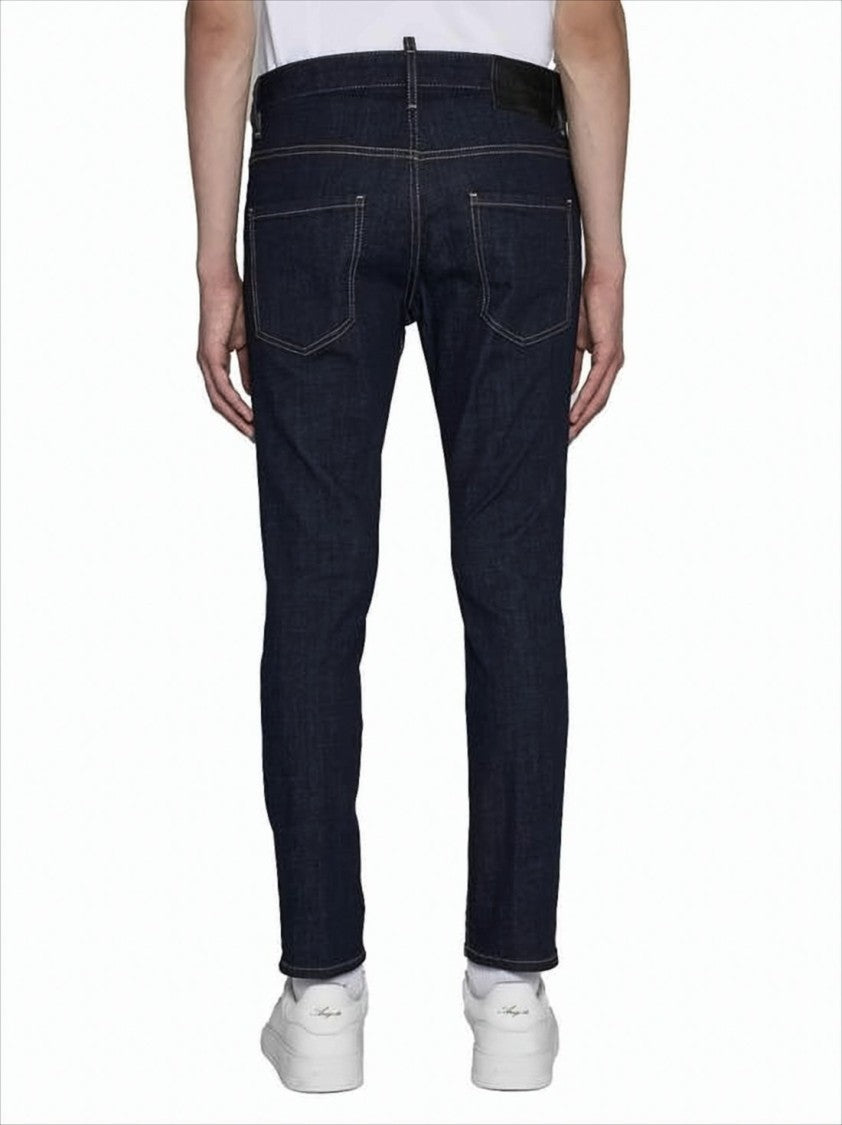 Dsquared2 Slim Fit Dark Indigo Denim Pants
