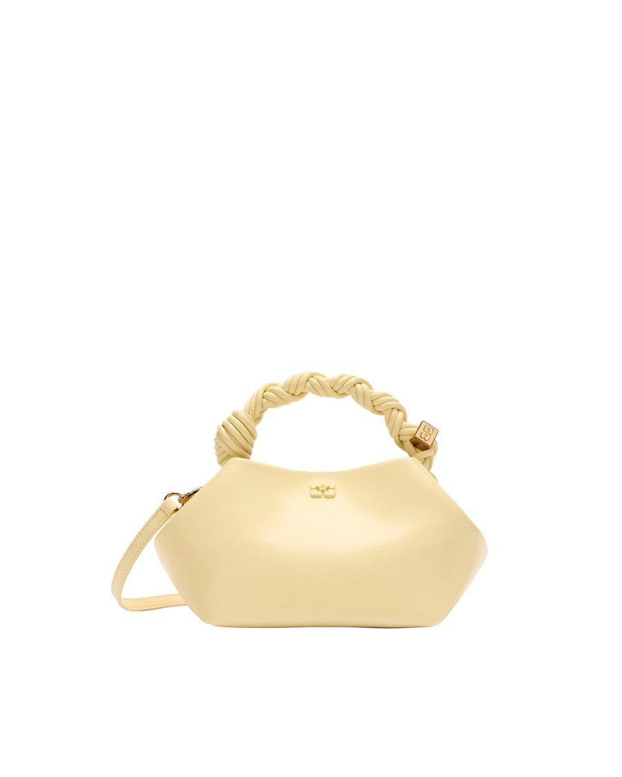 Ganni Yellow Cream Mini Bou Bag