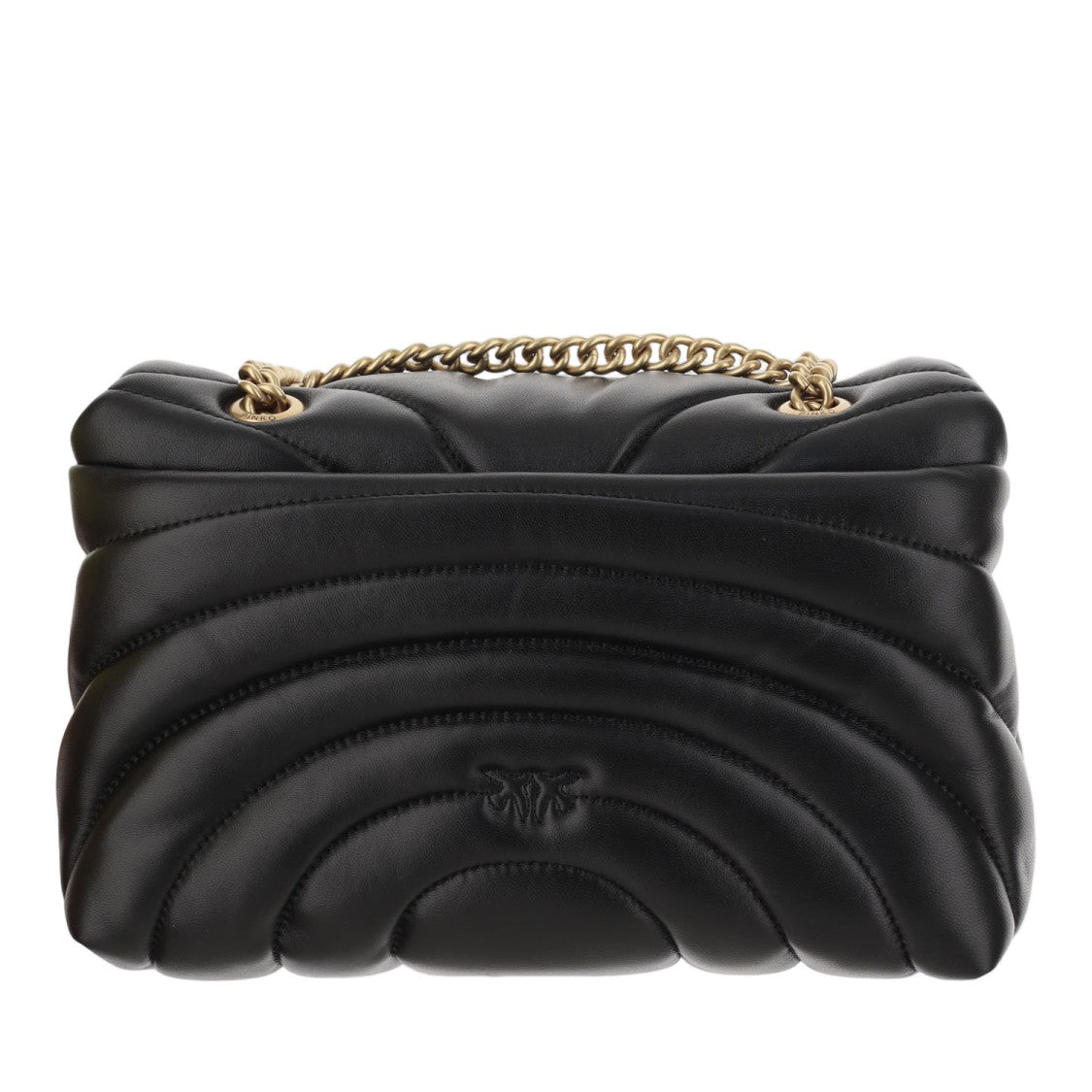 Pinko Quilted Nappa Leather Flap Bag