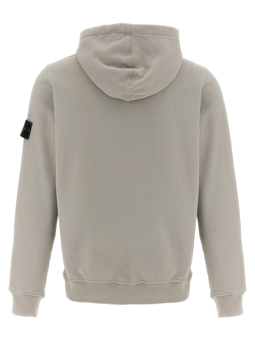 Stone Island Logo Badge Hoodie