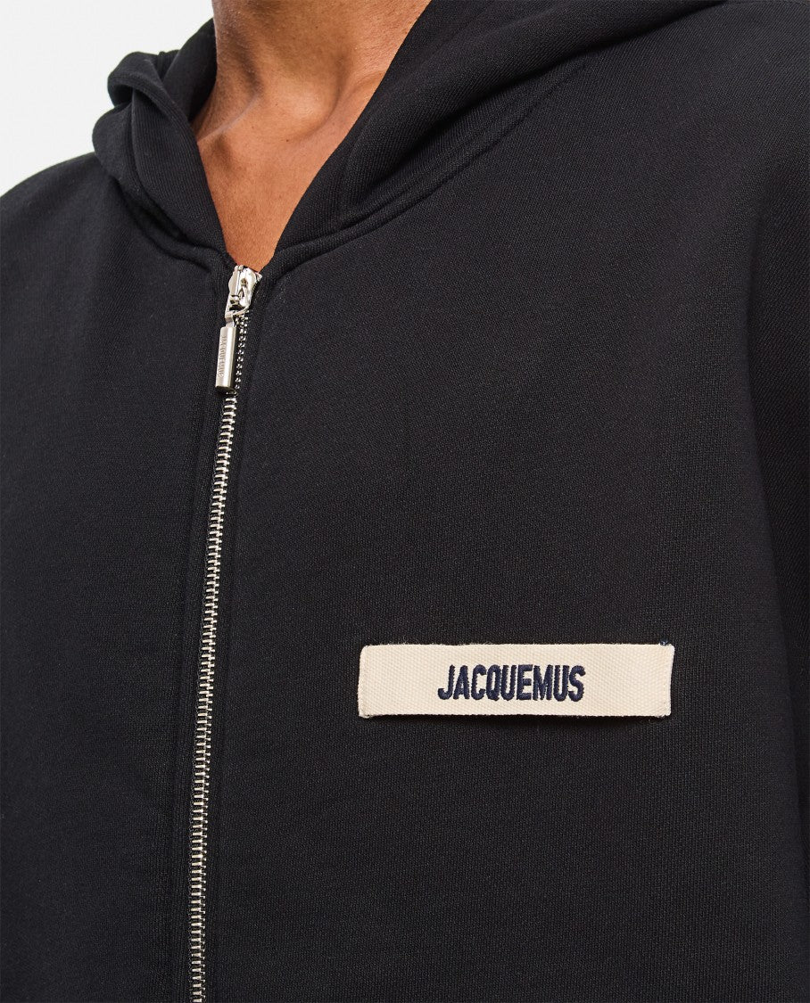 Jacquemus Zipped Cotton Sweatshirt