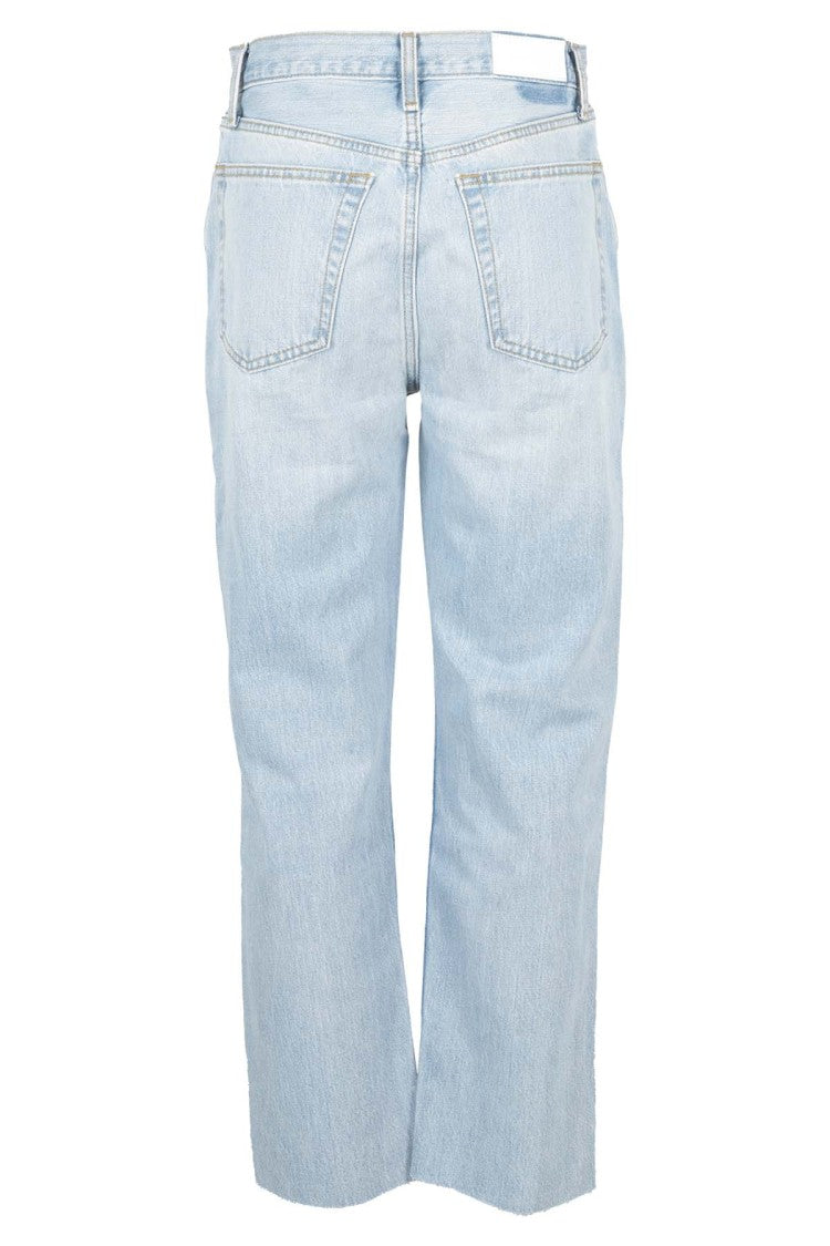Re/Done High-Waisted 70S Stove Pipe Jeans