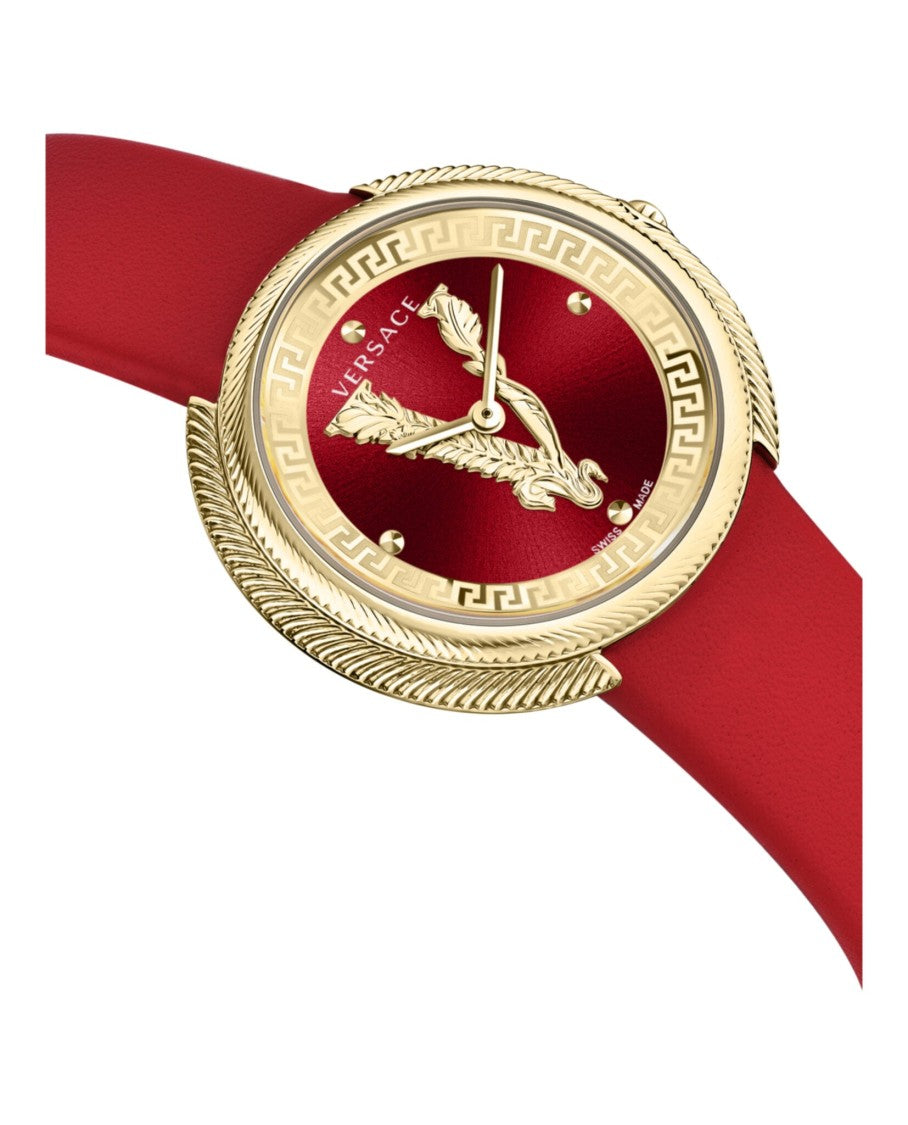 Versace Versace 38Mm Yellow Gold Case Watch