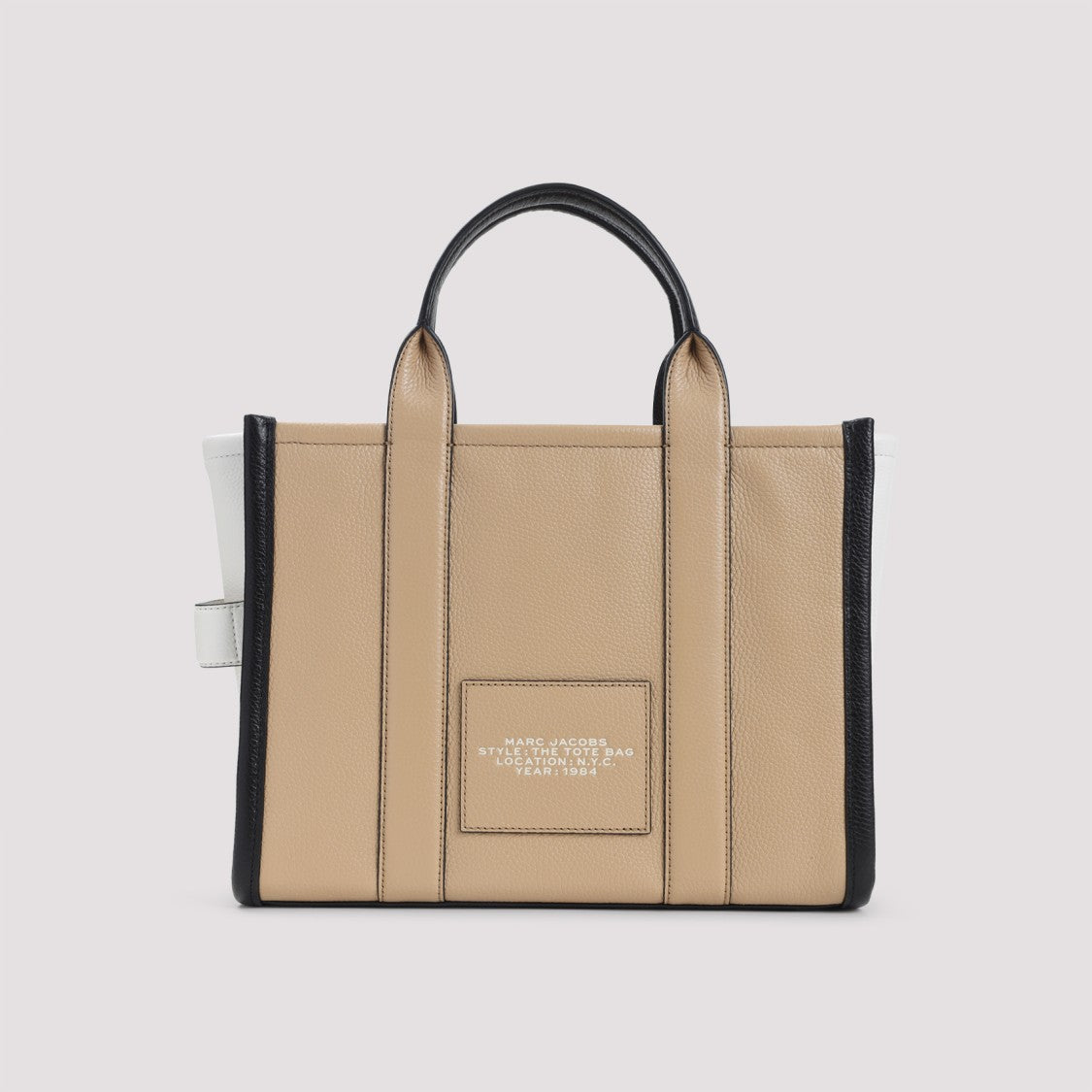 Marc Jacobs Camel Beige Cow Leather The Medium Tote Bag
