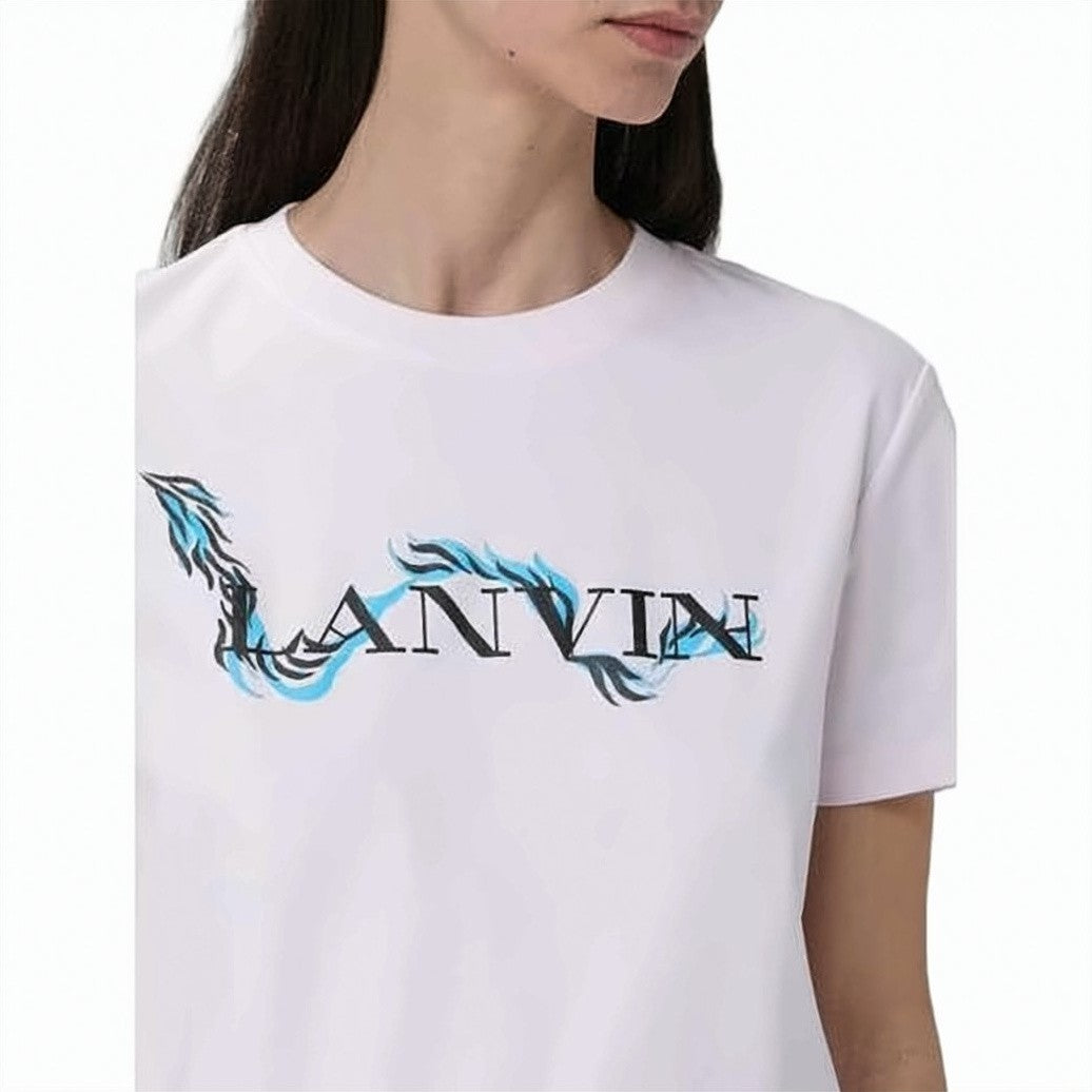 Lanvin Classic Crew Neck Short-Sleeve Graphic T-Shirt