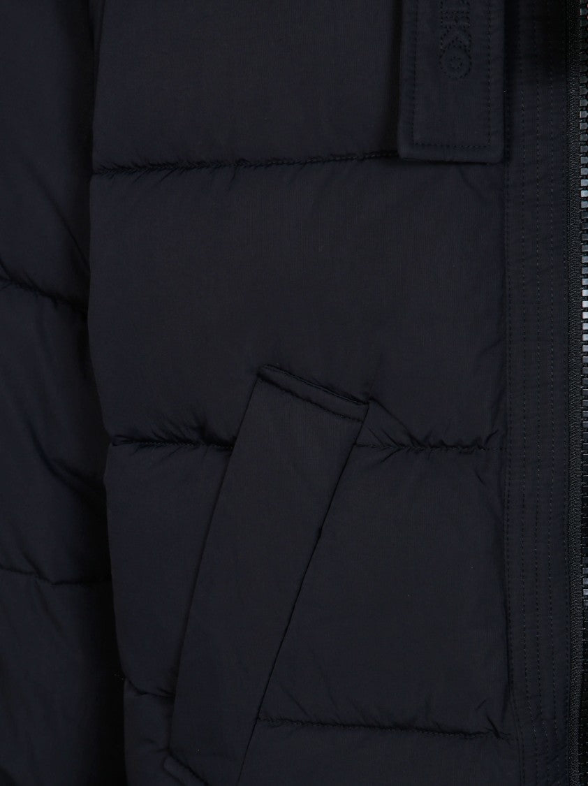 Pinko Black Dalia Quilted Down Jacket