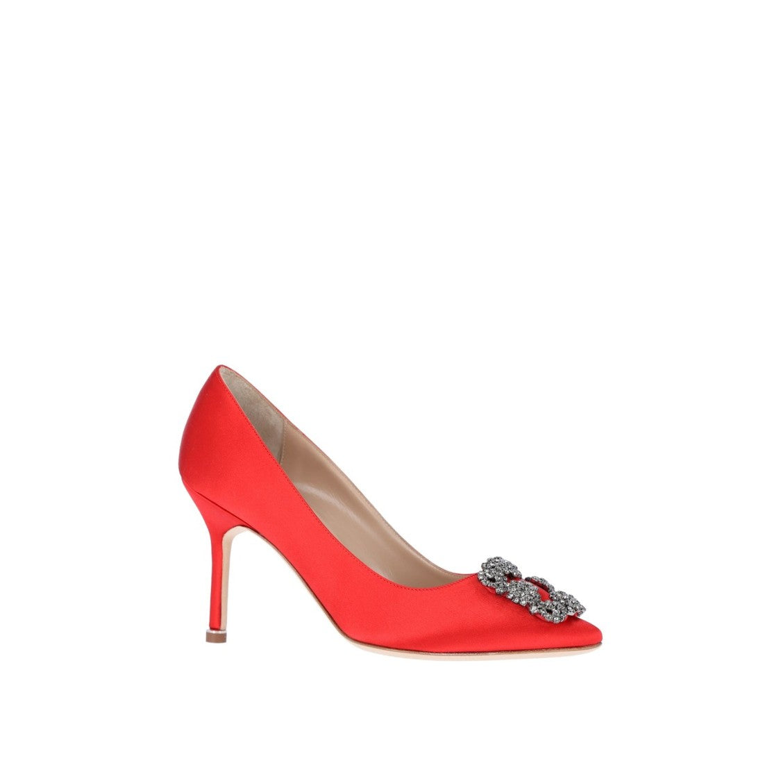 Manolo Blahnik Hangisi Satin Pumps