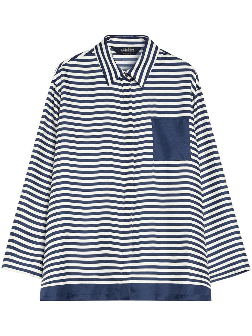 Max Mara Relaxed Fit Striped Shirt