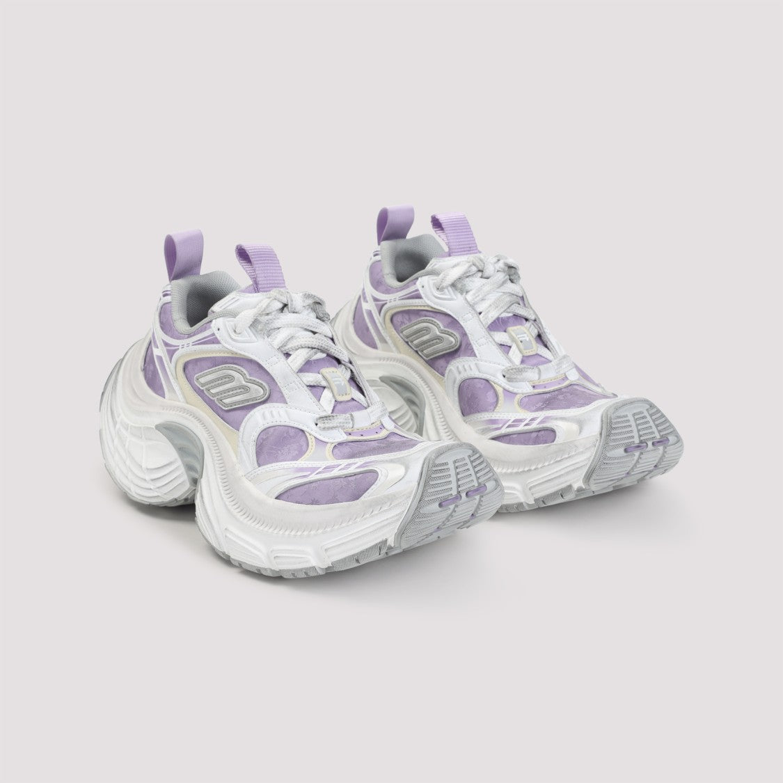 Balenciaga Dynamic Multicolour Sneakers With Chunky Sole