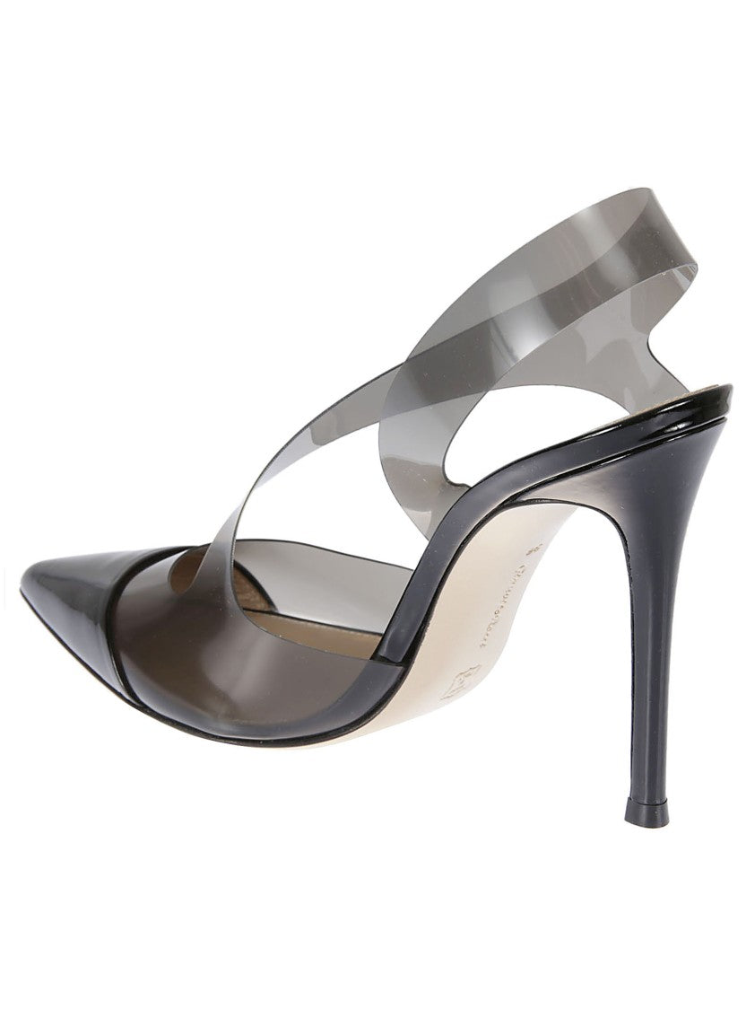 Gianvito Rossi Translucent Smoky Pumps