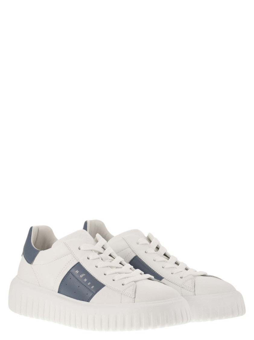 Hogan H-Stripes Sneakers With Extralight Sole