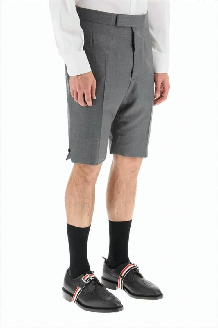 Thom Browne Structured Mid-Thigh Shorts With Refined Fit