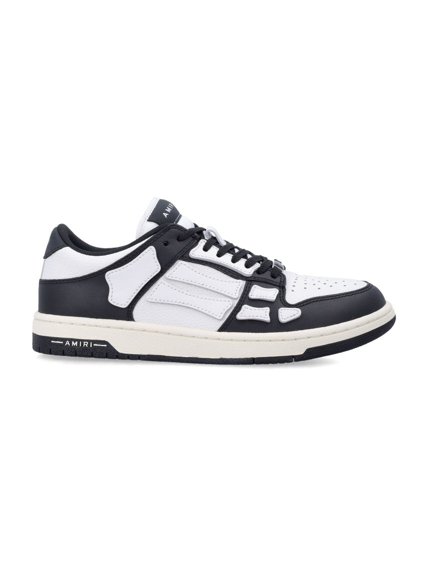 Amiri Skel Top Low Multilayer Leather Sneakers