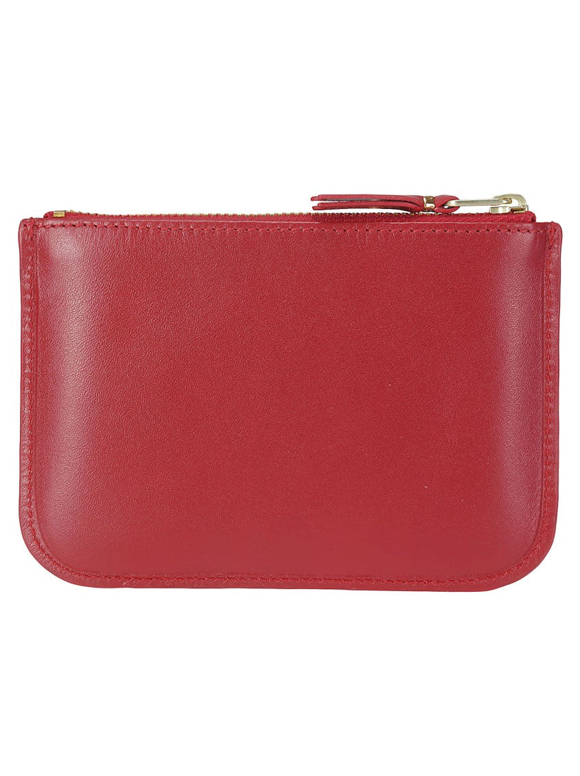 Comme Des Garçons Red Wallet With Door Holder