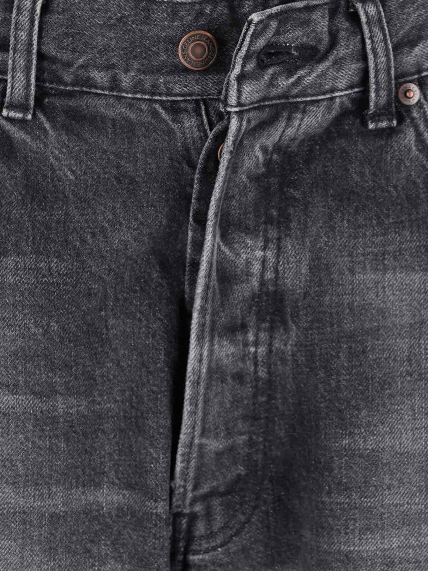 Céline "Kurt" Straight-Leg Jeans Black