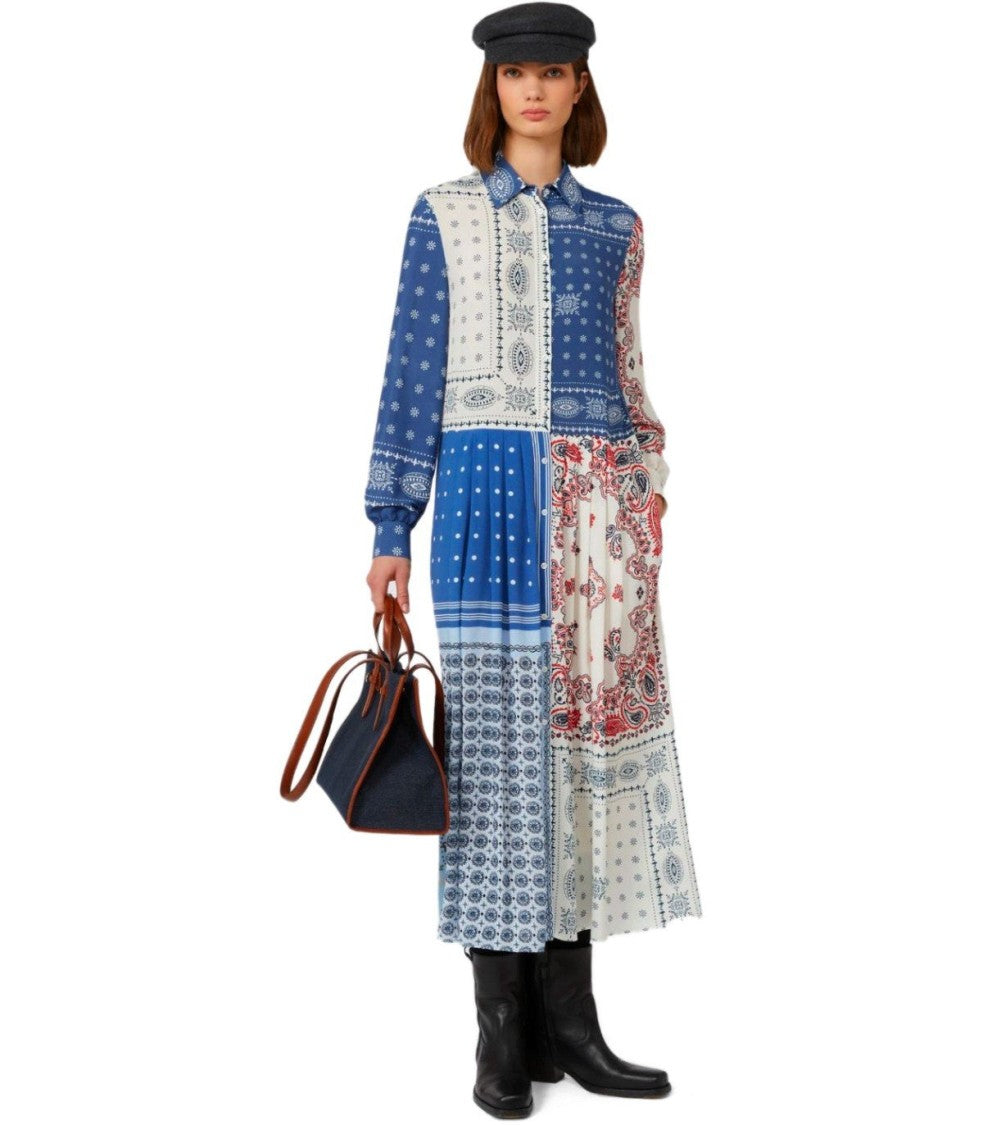 Max Mara Zuai Multicolored Shirt Dress