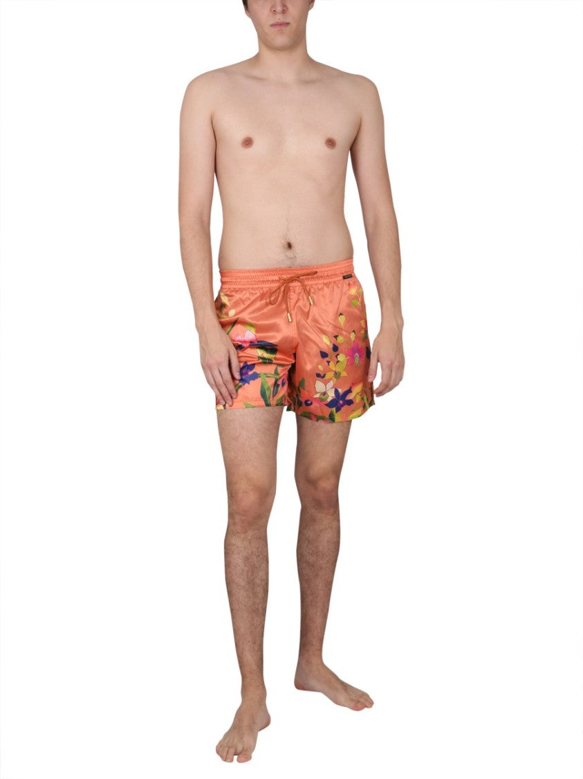 Etro Floral Print Swimsuit