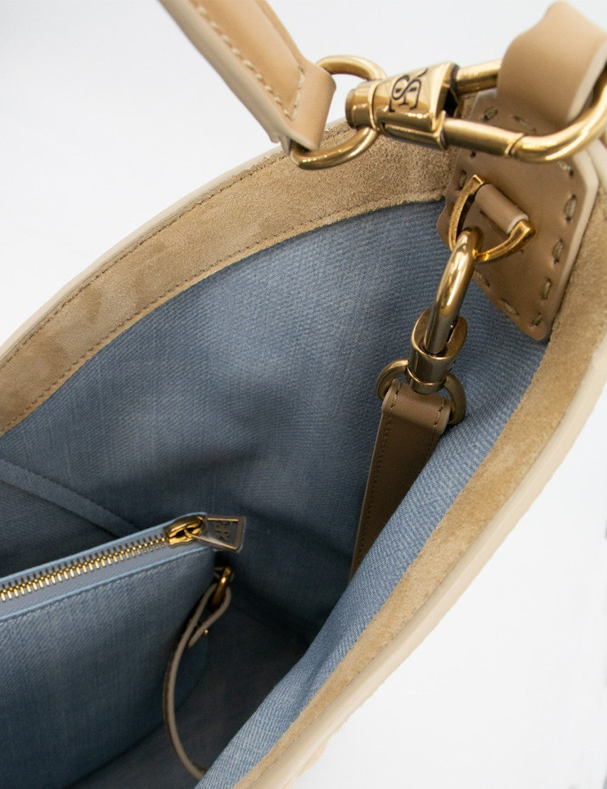 Ermanno Scervino Nuvolato Incence Beige Handbag