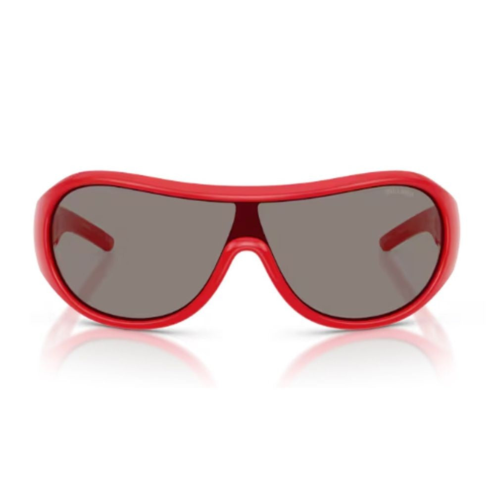 Miu Miu Oversized Mask Frame Sunglasses With Sculpted Lines