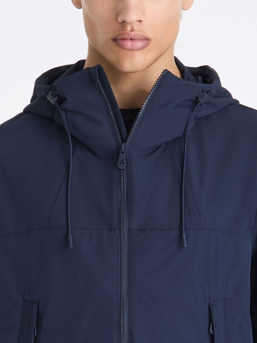 Peuterey Sleek Minimalist Hybrid Hooded Jacket