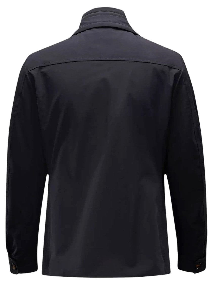Moorer Dark Blue Volmer Technical Jacket