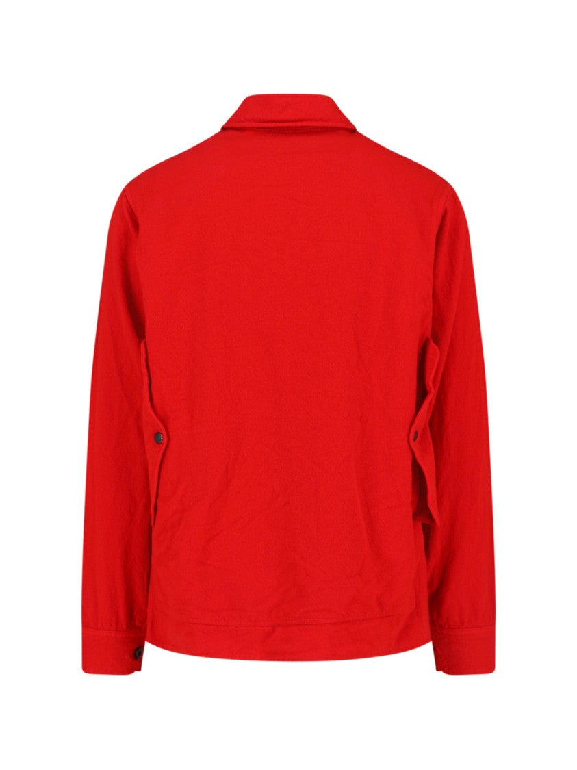 Junya Watanabe Red Wool Blend Jacket
